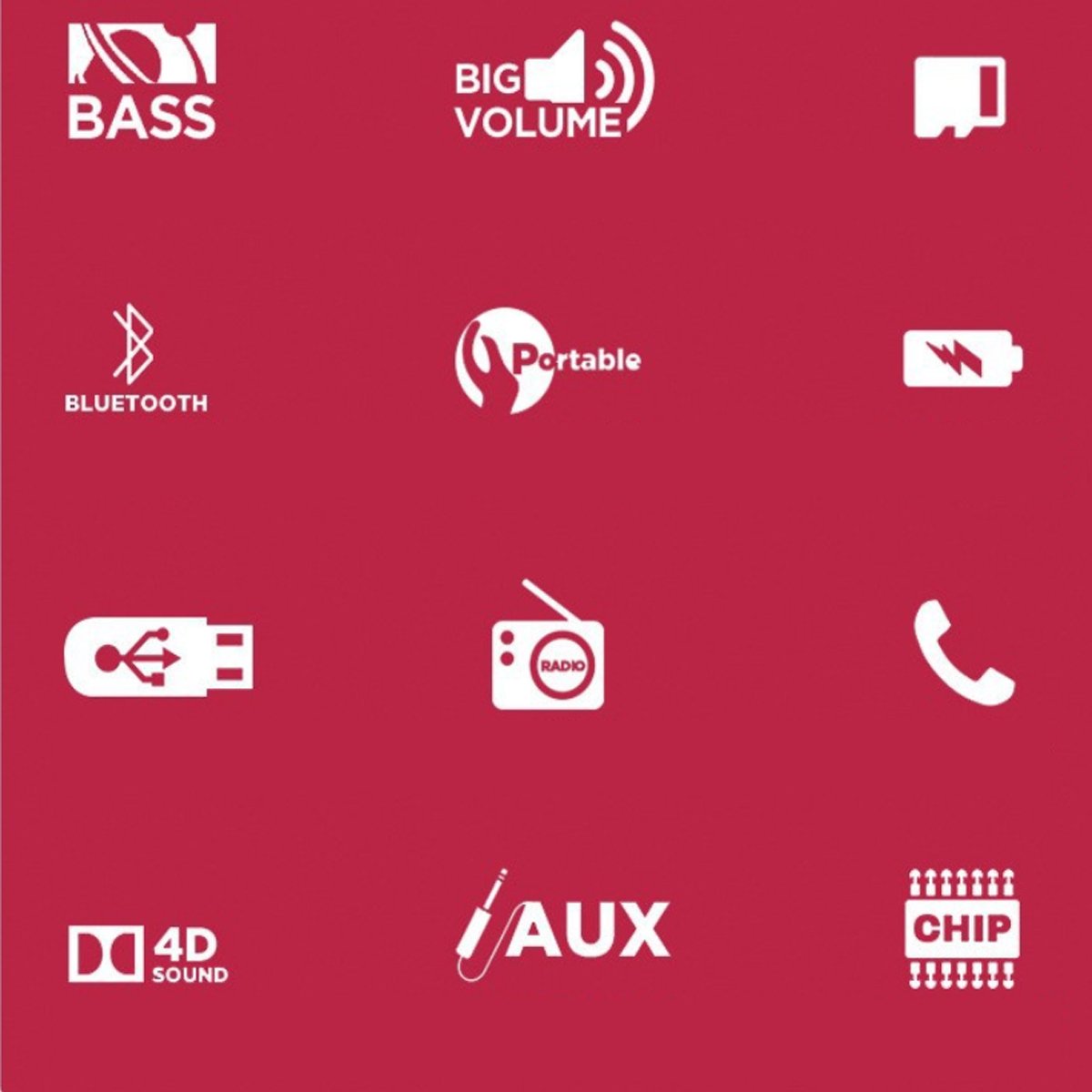 Olden Golden Vintage Bluetooth Desk Speaker