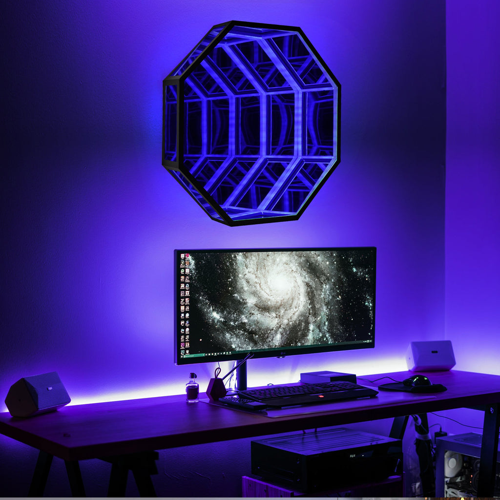 Infinity Mirror LED Wall Light