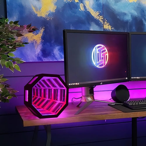 Infinity Mirror LED Wall Light