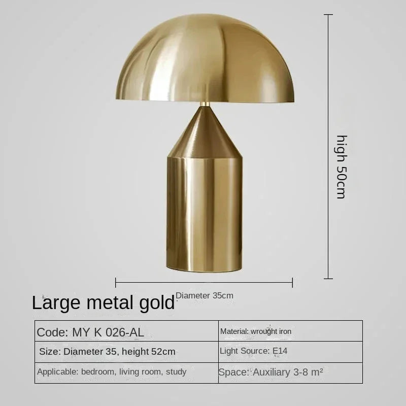 Italian Luxury Mushroom LED Floor Lamp