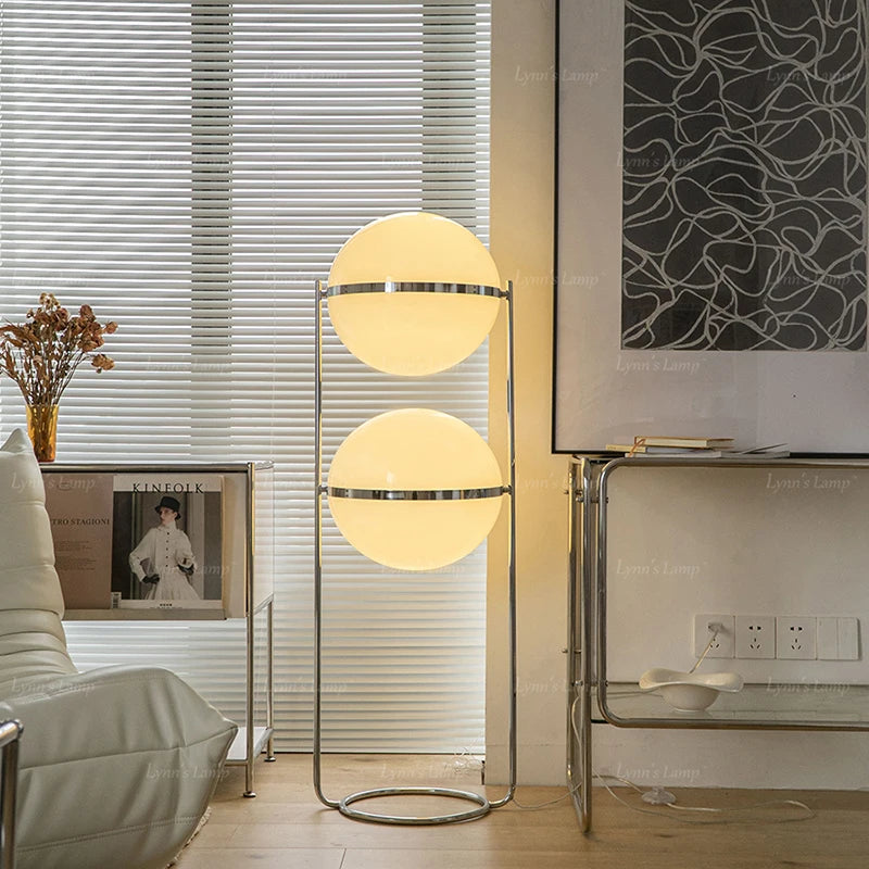 Modern Minimalist LED Floor Lamp – Remote Control, Dimmable, Nordic Style