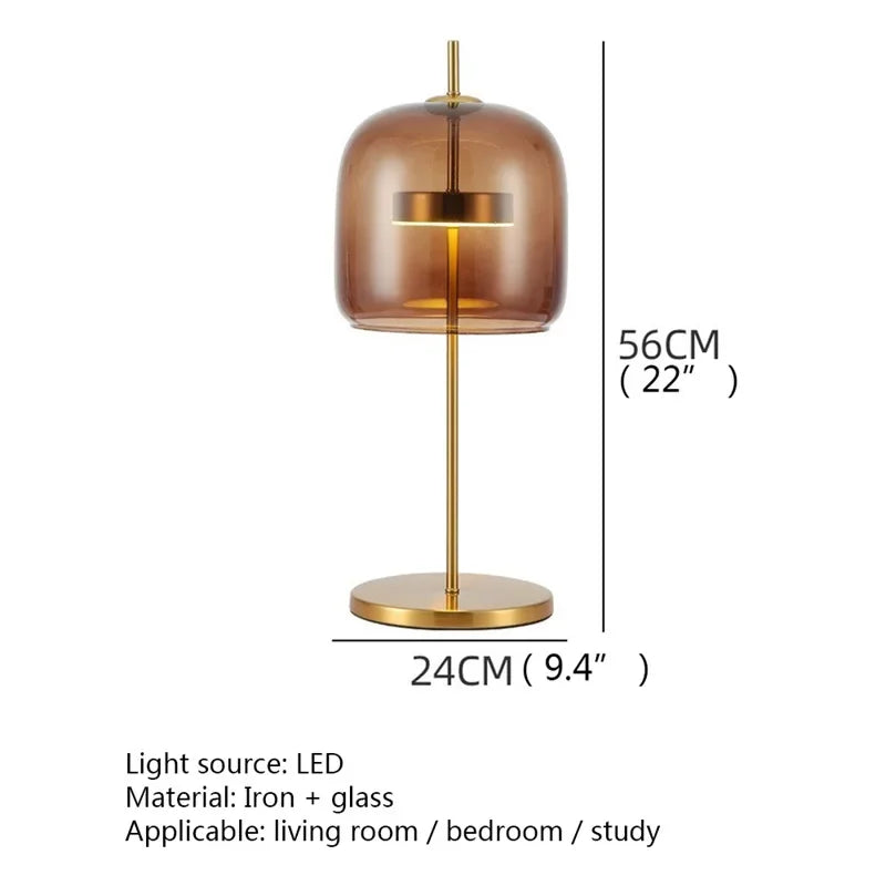 ANITA Nordic Creative Table Lamp Contemporary Desk Light LED for Home Bedside Decoration