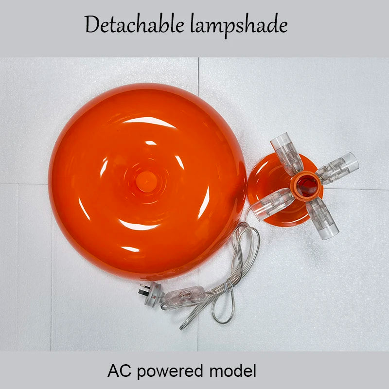 Italian Minimalist Mushroom Lamp – E14 or Fixed LED | Modern Table Light