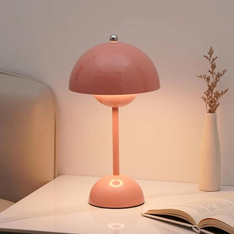 Modern Mushroom Night Light – Touch Color-Changing LED