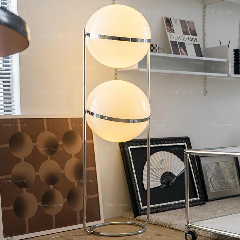 Modern Minimalist LED Floor Lamp – Remote Control, Dimmable, Nordic Style