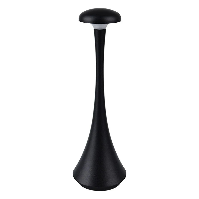 Rechargeable Portable LED Desk Lamp – Touch Control Mushroom Light for Bedroom & Cozy Decor