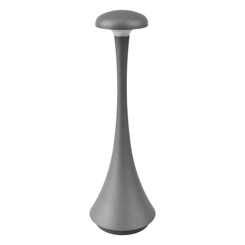 Rechargeable Portable LED Desk Lamp – Touch Control Mushroom Light for Bedroom & Cozy Decor