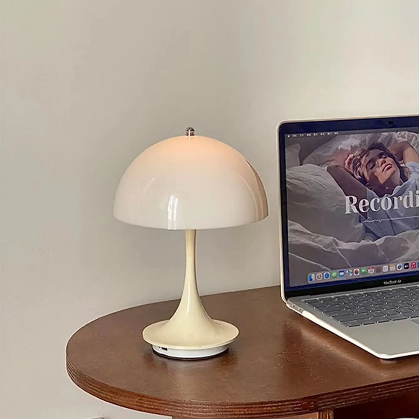 Rechargeable Light Touch White LED Modern Table Lamp,Dining Room, Desk Home Decoration, Portable Camping Table Lamps