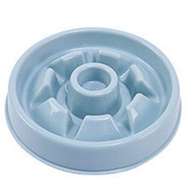 Choke-Free Slow Feeder Bowl for Dogs & Cats | Anti-Gulp Pet Feeding Bowl