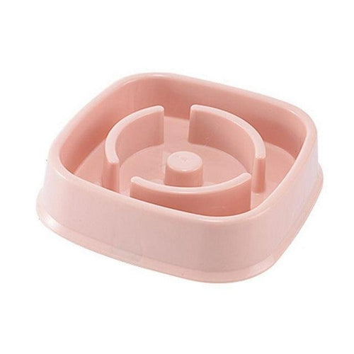 Choke-Free Slow Feeder Bowl for Dogs & Cats | Anti-Gulp Pet Feeding Bowl