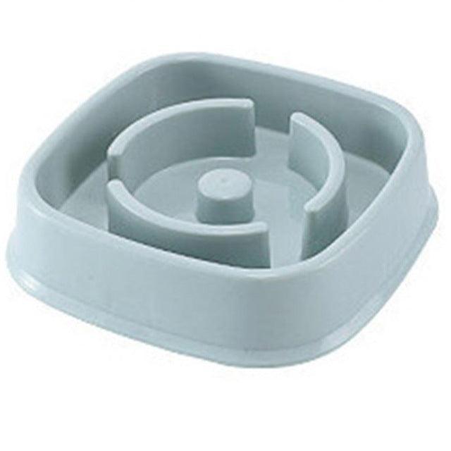 Choke-Free Slow Feeder Bowl for Dogs & Cats | Anti-Gulp Pet Feeding Bowl