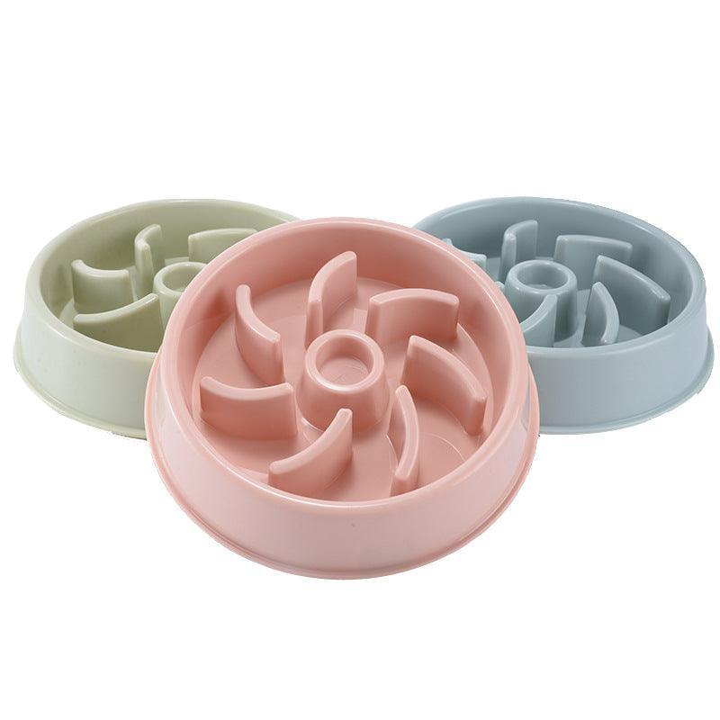 Choke-Free Slow Feeder Bowl for Dogs & Cats | Anti-Gulp Pet Feeding Bowl