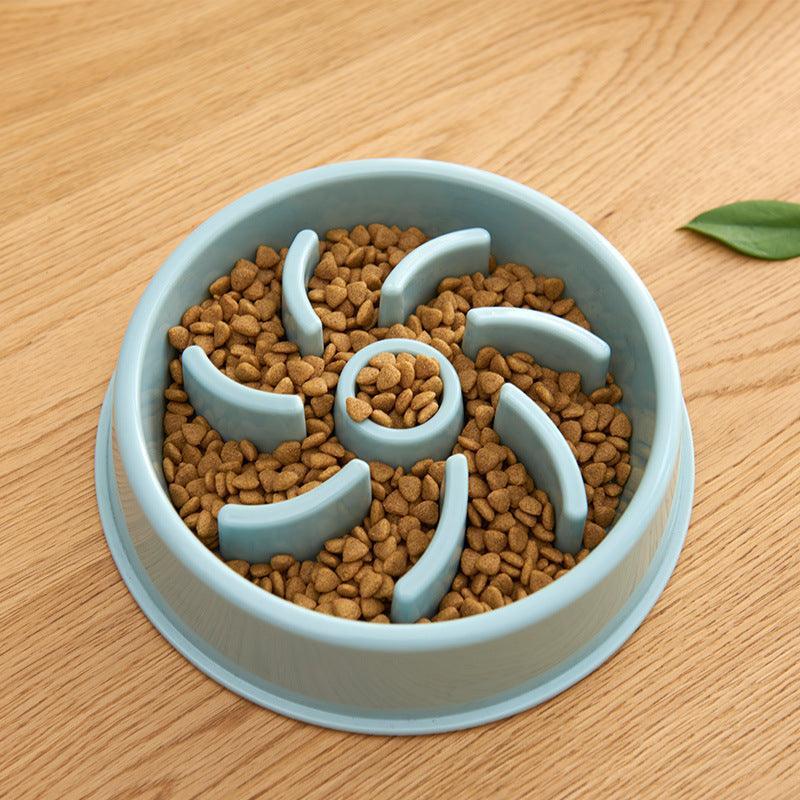 Choke-Free Slow Feeder Bowl for Dogs & Cats | Anti-Gulp Pet Feeding Bowl