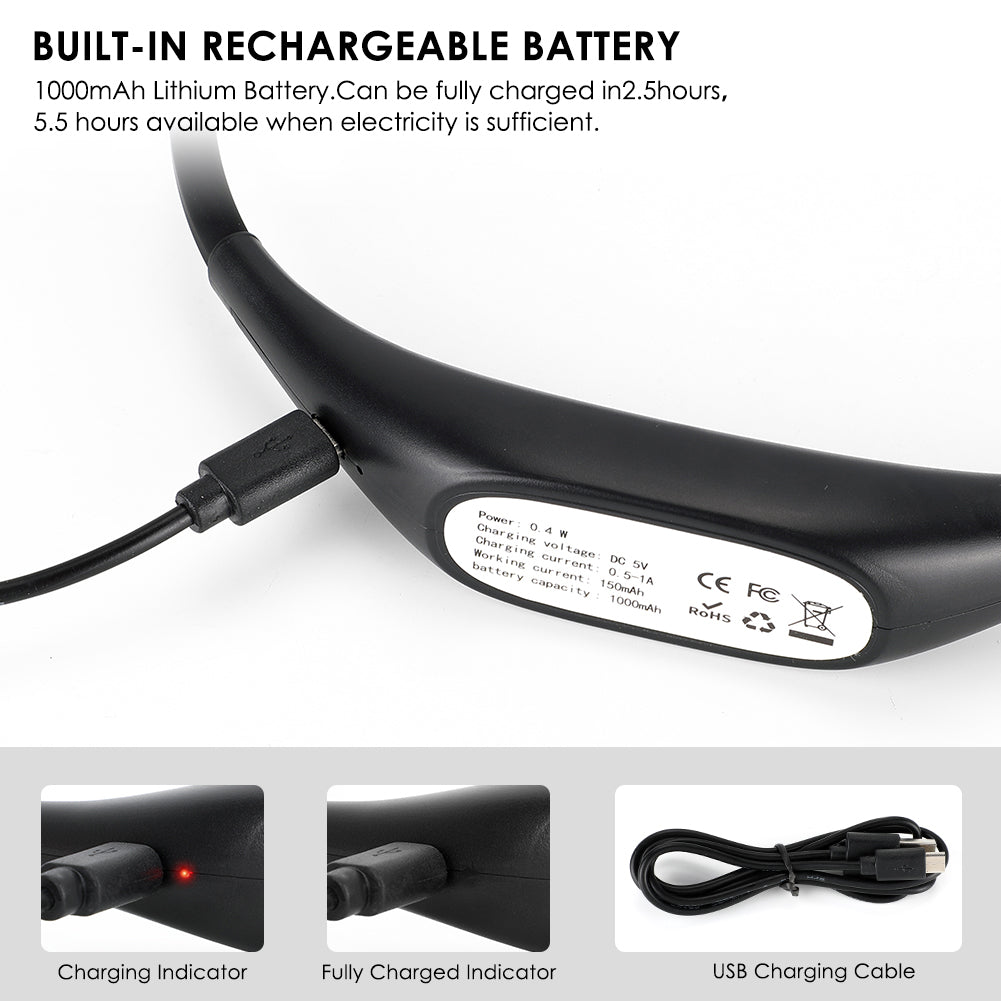 Hands-Free LED Neck Reading Lamp (USB Rechargeable)