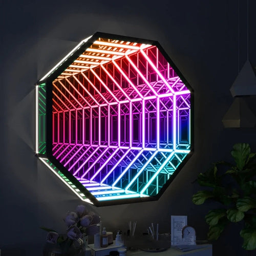 Infinity Mirror LED Wall Light